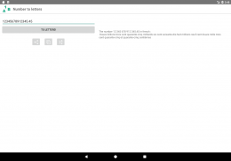 Numbers to letters screenshot 5