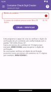 Container Check Digit Creator screenshot 1