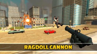 Ragdoll Cannon Blast screenshot 0