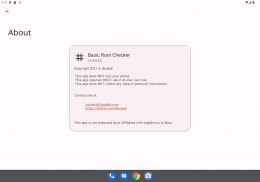 Basic Root Checker screenshot 0