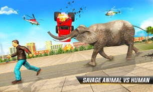 Elephant Animal City Rampage screenshot 7