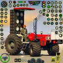 Traktor Landwirtschaft Fahren Ladung Icon