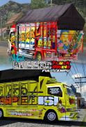 Mod Bussid Truck Mbois Full Lampu screenshot 5