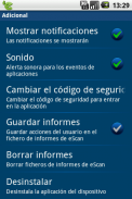 Seguridad móvil eScan screenshot 5