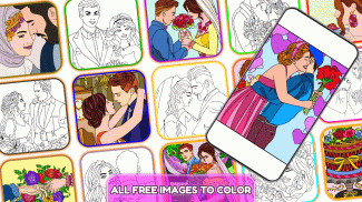 Bride & Groom Color by Number screenshot 0