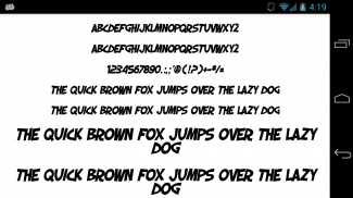Fonts for FlipFont 50 Comic screenshot 5