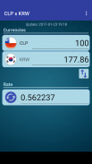 Chile Peso x South Korean Won screenshot 1