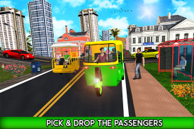Rickshaw Simulator 2020: Tuk Tuk Rickshaw Games screenshot 5