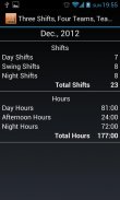 Shift Schedule + Alarm Clock screenshot 6