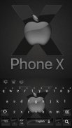 Keyboard for Phone X Jet Black screenshot 2