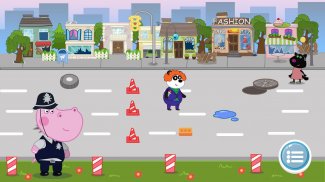 Kinder Polizisten Spiele: Hippo Detective screenshot 3