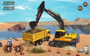 Offroad Construction Machines - City Excavator screenshot 11