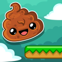 Happy Poo Jump Icon