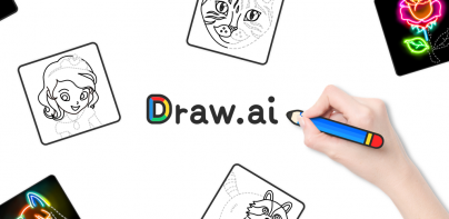 Draw.Ai: 手把手教你画画和上色