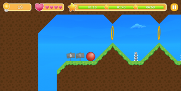 Bounce World 🔴 Improved classic arcade game screenshot 2