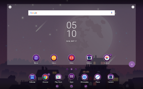 Night Live Wallpaper | Free Xperia™ Theme screenshot 1