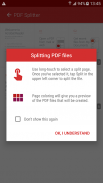 PDF Split - PDF Splitter screenshot 2