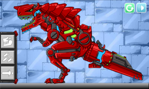 Dino Robot - Tyranno Red screenshot 2