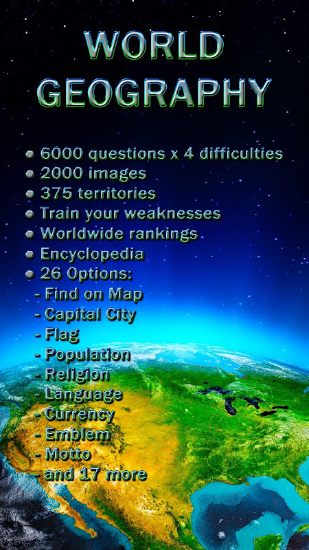 Baixar Geografia Mundial: Jogo, Quiz 1.20 APK para Android