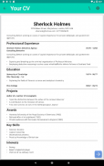 CV Engineer - Free Resume Builder & CV Templates screenshot 10
