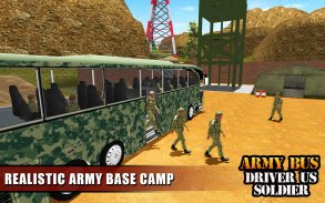 Army Bus Driver US Soldier Transport Duty 2017 screenshot 7