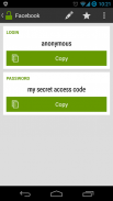 Password Safe / Manager screenshot 1