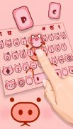 Cute Little Piggy Keyboard The screenshot 3