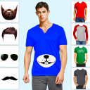 Men T-Shirt Design Photo Maker Icon