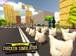 Simulateur de poulet de Crazy screenshot 6