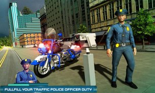 Trafik Polis subay trafik polis simulator 2018 screenshot 4
