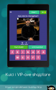 Kuizi i VIP-ave shqiptare | Albanian VIP-s quiz screenshot 1