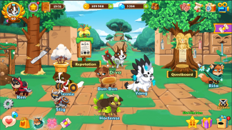 Dungeon Dogs - RPG Inattivo screenshot 2