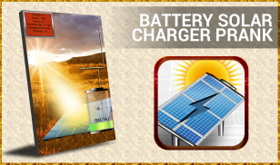 Solar battery charge Prank screenshot 0