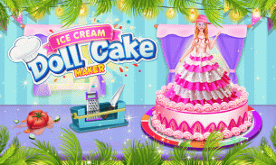 Ice Cream Chocolate Doll Cake Maker 2020 screenshot 1