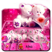 Tema Keyboard Lovely Teddy screenshot 4