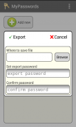 My Passwords screenshot 7