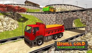 Supir Truk Transporter Emas: Game Mengemudi Truk screenshot 5