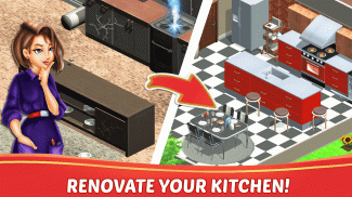 Home Design Diary: Build a House Restaurant Games screenshot 4