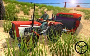 Farming Tractor Pull Bus Games screenshot 0