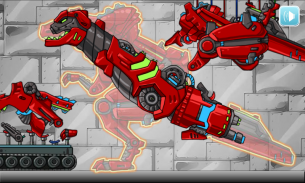 Dino Robot - Tyranno Red screenshot 0