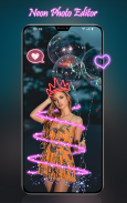 Neon Photo editor : Neon Light screenshot 2