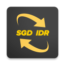 SGD to IDR Currency Converter Icon