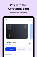 Cryptopay:Bitcoin wallet&card screenshot 4