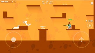 Stickman Battles: Online Shooter screenshot 1