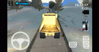 山矿业冰路上的卡车 screenshot 9
