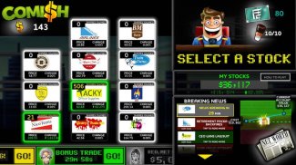 Comish - Virtual Stock Trading & Money Making Game screenshot 12