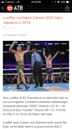 ATB: Combat Sports News screenshot 2