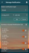 सूर्योदय एवं सूर्यास्त का समय screenshot 4
