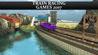 Train Racing Games 2017 screenshot 0