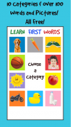 Learn First Words - Baby Flashcards screenshot 2